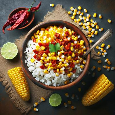 Image of Rice and Corn with Chipotle Peppers