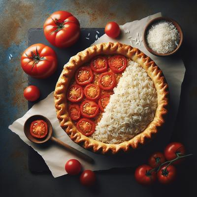 Image of Rice and Tomato Pie