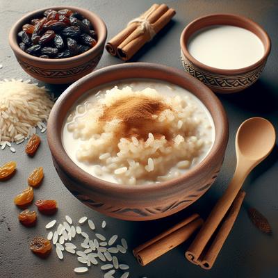 Image of Rice Atole Mexican Rice Pudding Arroz Con Leche