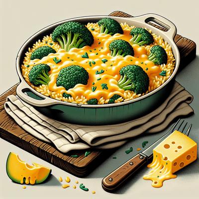 Image of Rice Broccoli Cheese Casserole