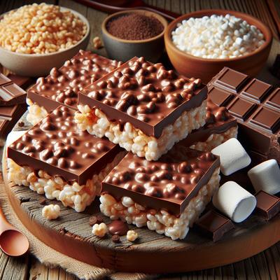 Image of Rice Krispies Chocolate Dream Bars