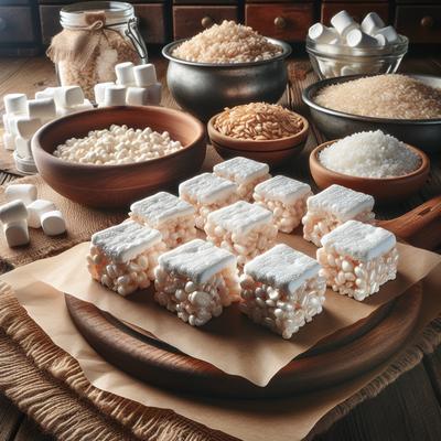 Image of Rice Krispies Squares with Homemade Marshmallows