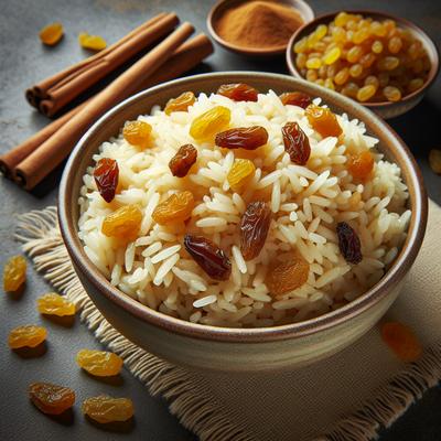 Image of Rice Pilaf with Cinnamon and Golden Raisins