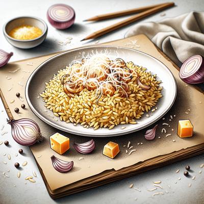 Image of Rice Pilaf with Shallots and Parmesan