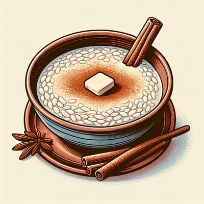 Image of Rice Porridge Risengrd in Danish Risgrynsgrt in