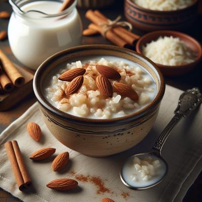 Image of Rice Pudding Made with Coconut Milk