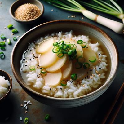 Image of Rice Stew with Daikon Daikon Zosui