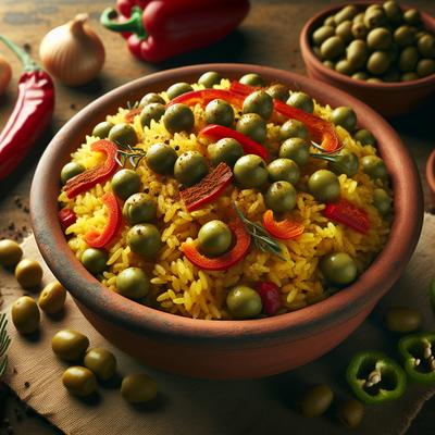 Image of Rice with Pigeon Peas Arroz Con Gandules