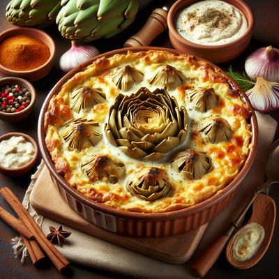 Image of Rich and Creamy Artichoke Casserole
