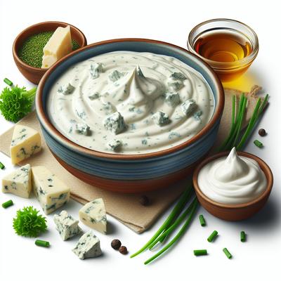 Image of Rich and Creamy Blue Cheese Dressing