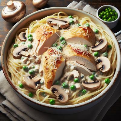 Image of Rich and Creamy Chicken or Turkey Tetrazzini