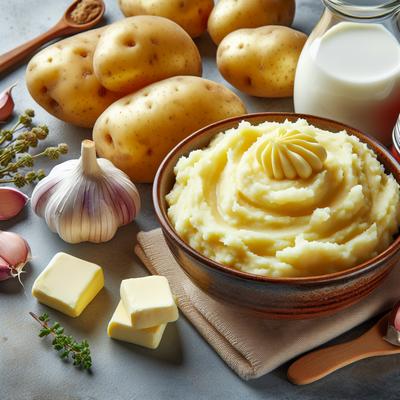 Image of Rich and Creamy Garlic Mashed Potatoes