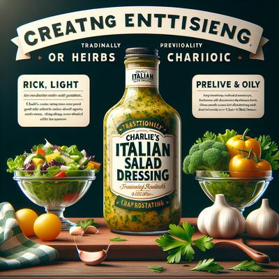 Image of Rich Charlie's Italian Salad Dressing Light