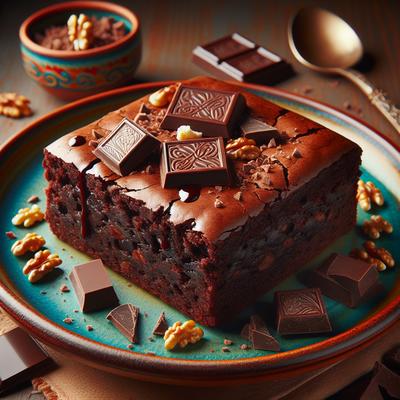 Image of Rich Chocolate Brownie Cake