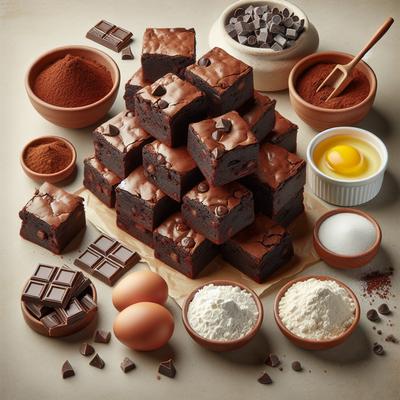 Image of Rich Double Chocolate Brownies