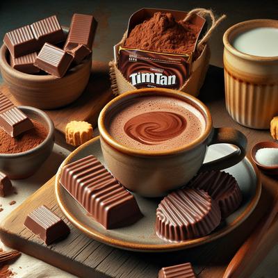 Image of Rich Hot Chocolate and Tim Tam Dippers