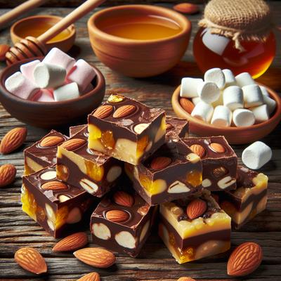 Image of Rich Mallow and Honey Almond Fudge