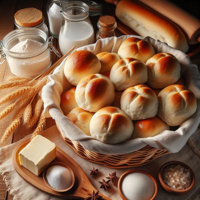 Image of Rich White Dinner Rolls Bread Machine Recommended