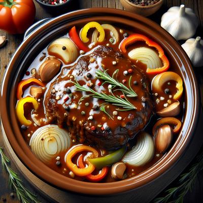 Image of Rick's Crock Pot Smothered Steak