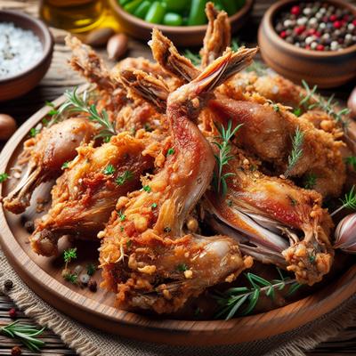 Image of Rick's Fried Rabbit