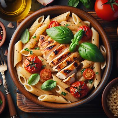 Image of Rick's Grilled Chicken Penne Pasta