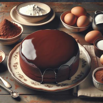 Image of Rick's Mom's Chocolate Cake