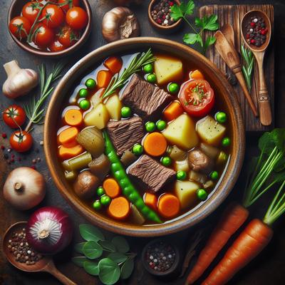 Image of Rick's Vegetable Beef Soup