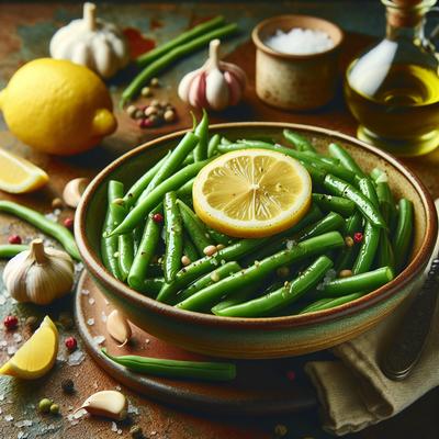 Image of Ridiculously Easy Lemony Green Beans