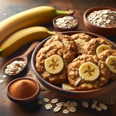 Image of Ridiculously Healthy Banana Oatmeal Cookies