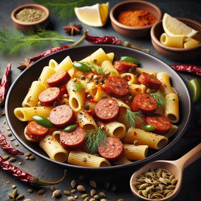 Image of Rigatoni Con Salsiccia Piccante E Finocchio