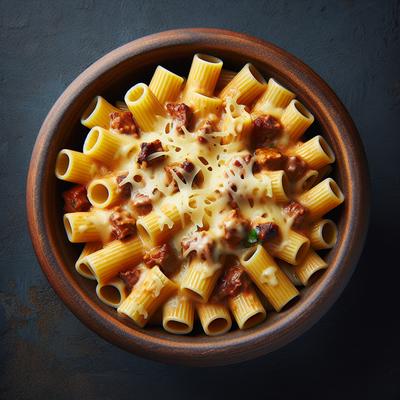 Image of Rigatoni with Meat and Cheese Sauce
