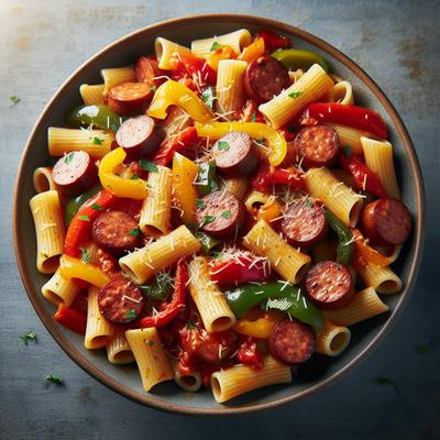 Image of Rigatoni with Sausage and Peppers