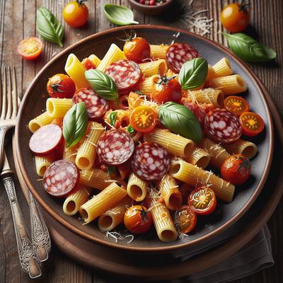 Image of Rigatoni with Spicy Italian Salami