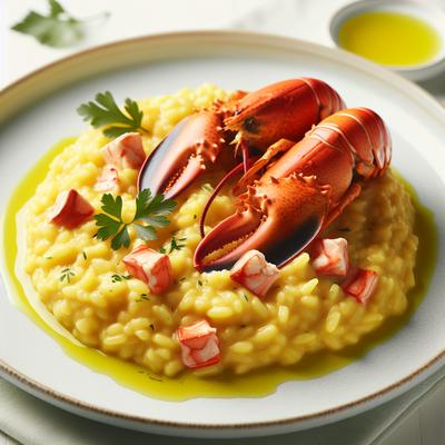 Image of Risotto Con L Aragosta Lobster Risotto