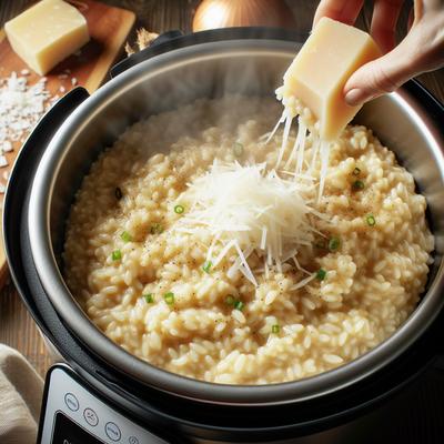 Image of Risotto in a Pressure Cooker