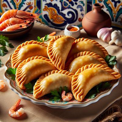 Image of Rissis De Camaro Portuguese Shrimp Turnovers