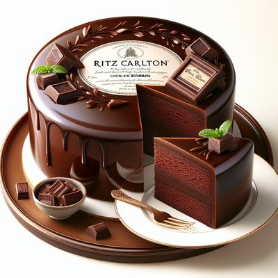 Image of Ritz Carlton Chocolate Bourbon Cake