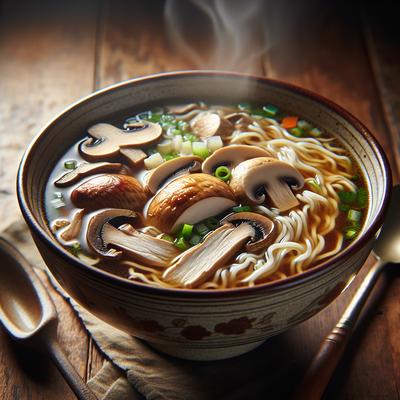 Image of Ritzy's Mushroom Chicken Noodle Soup