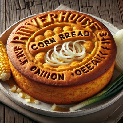 Image of Riverhouse Corn Bread Onion Hoecake