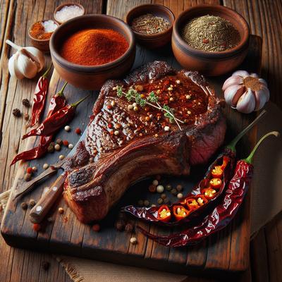 Image of Roadhouse Steaks with Ancho Chile Rub
