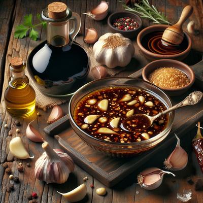Image of Roast Garlic Balsamic Vinaigrette
