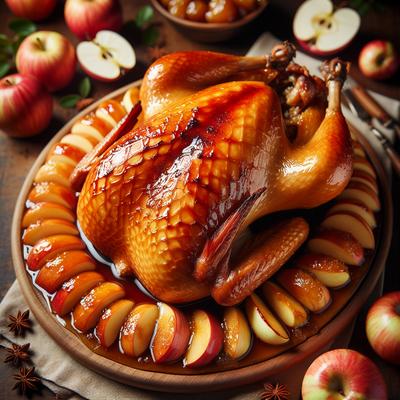 Image of Roast Goose with Caramelized Apples