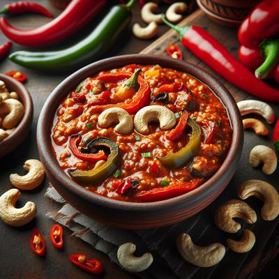 Image of Roast Pepper Cashew Chilli Dip
