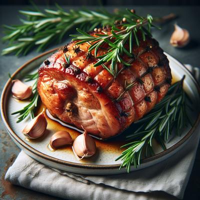 Image of Roast Pork with Rosemary and Garlic