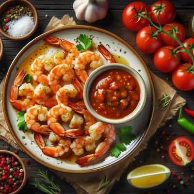 Image of Roast Shrimp with Cocktail Sauce Barefoot Contessa