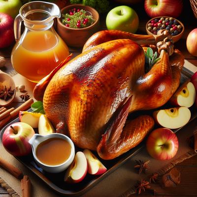 Image of Roast Turkey with Apple Cider Gravy