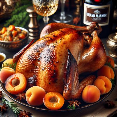 Image of Roast Turkey with Grand Marnier Apricot Stuffing