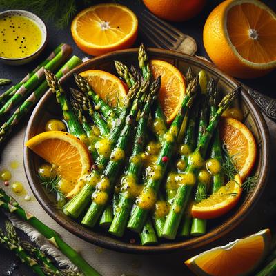 Image of Roasted Asparagus Salad with Citrus Dressing
