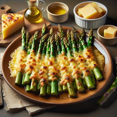 Image of Roasted Asparagus with Gruyere