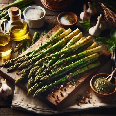 Image of Roasted Asparagus with Herbes De Provence